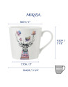 Mikasa: Tipperleyhill mug en porcelaine cerf
