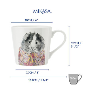 Mikasa: Tipperleyhill mug en porcelaine cochon d'Inde