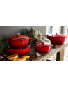 Baumalu: Cocotte en fonte tradition rouge 24 cm