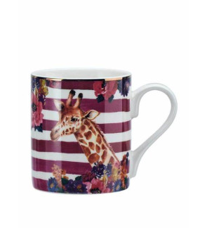 Mikasa: Wild heart mug en porcelaine girafe 28 cl