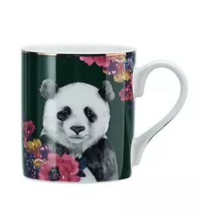 Mikasa: Wild heart mug en porcelaine panda 28 cl