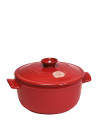 Emile Henry: Cocotte ronde rouge 2,5L