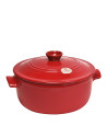 Emile Henry: Cocotte ronde rouge 5L