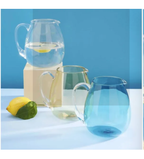 Rose & Tulipani :  Carafe transparente Colorlife 2,5L