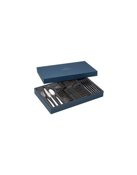 Guy Degrenne: Quartz Carbone Coffret de 6 couteaux à steak