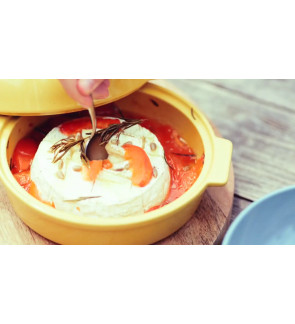 Emile Henry: Cheese Baker geel