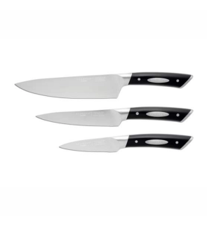 Scanpan: Set 3 couteaux chef classic