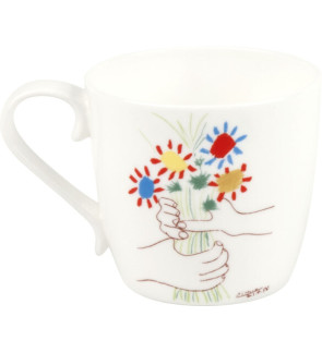 Konitz: Mug Picasso "Bouquet de l'amitié" 45cl