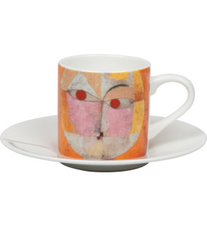 Konitz:  Tasse expresso et sous-tasse « Senecio » Paul Klee 9,5 cl