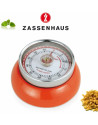 Zassenhaus: Retro Minuterie mécanique aimantée orange