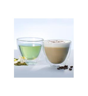 Villeroy & Boch: Artesano Hot Beverages Set van 2 dubbelwandige L cups 42 cl