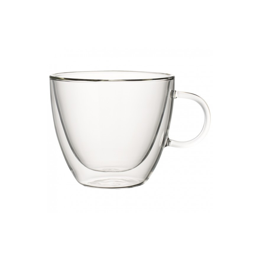 Villeroy & Boch: Artesano Hot Beverages Set van 2 kopjes L dubbelwandig 42 cl