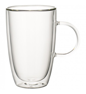 Villeroy &Boch: Artesano Hot Beverages Set van 2 kopjes XL dubbelwandig 45 cl