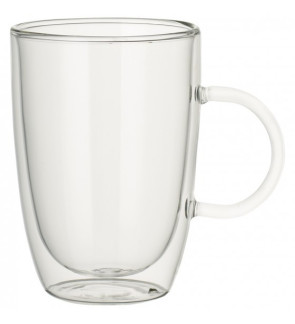 Villeroy & Boch: Artesano Hot Beverages Set van 2 universele bekers met dubbele wand 39 cl