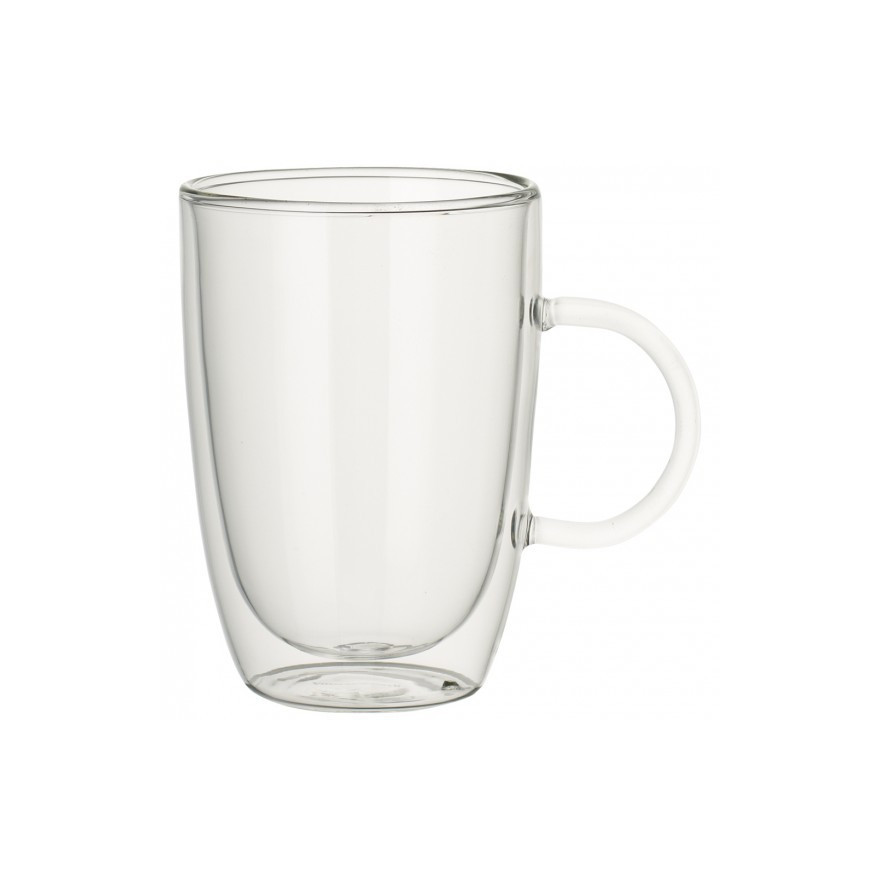 Villeroy & Boch: Artesano Hot Beverages Set van 2 universele bekers met dubbele wand 39 cl