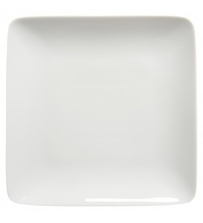 Guy Degrenne: Modulo Blanc Assiette plate carrée 24 cm