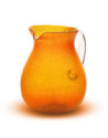 Memento: Cruche en verre soufflé 1,6L Mandarine