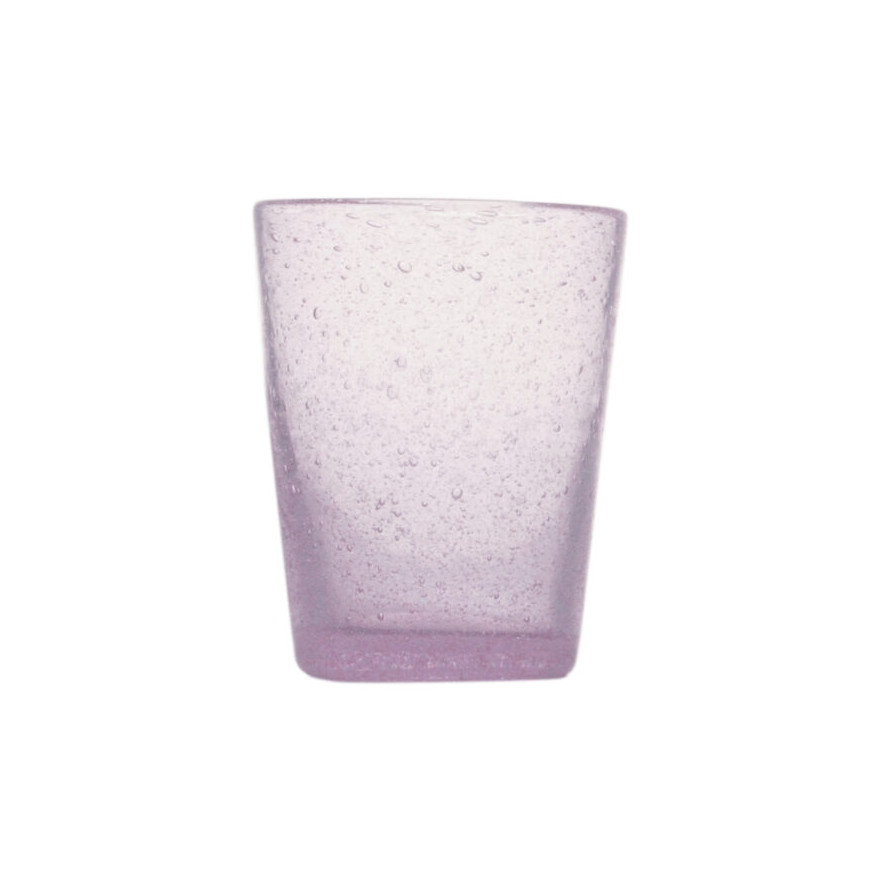Memento: Gobelet à eau en verre soufflé 30cl Mauve Memento: Gobelet à eau en verre soufflé 30cl Mauve