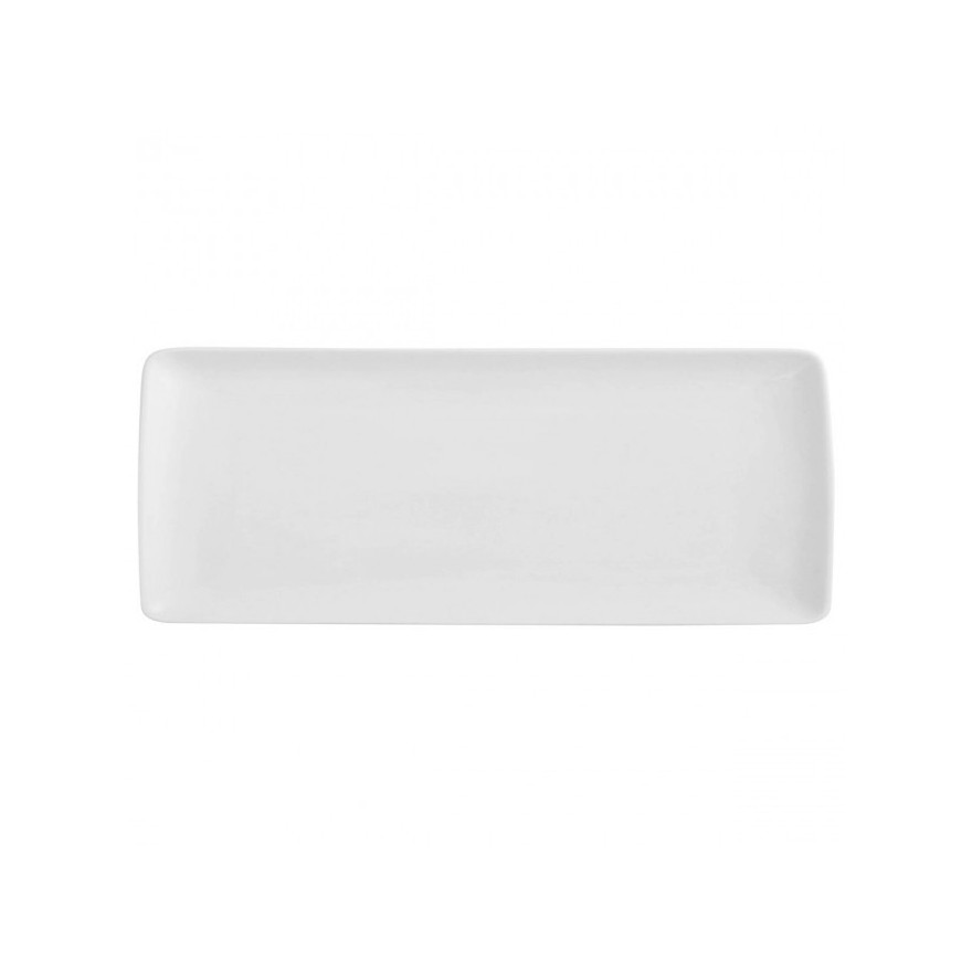 Guy Degrenne: Modulo Blanc Plat rectangulaire 40x16cm