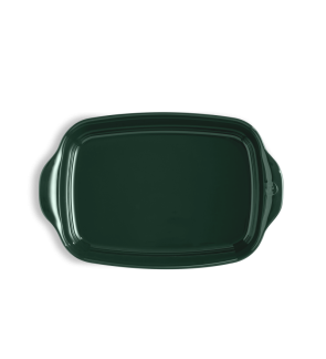 Emile Henry: cederkleurige ovenschaal  4L